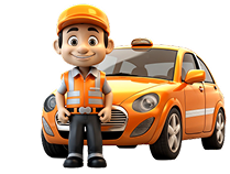 Experienced driving instructor guidance