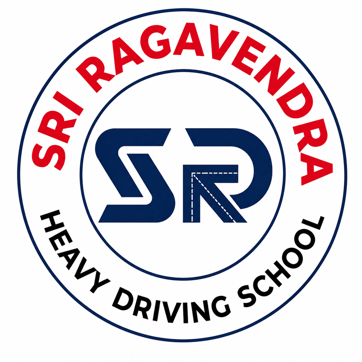 Sri Ragavendra Driving School Logo